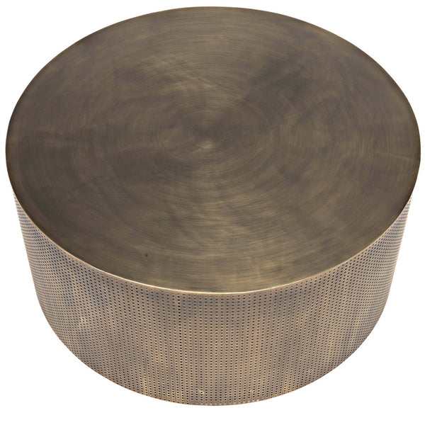 Home Fashion Dixon Coffee Table Aged Brass