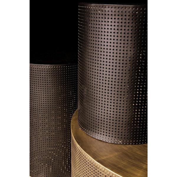 Home Fashion Dixon Coffee Table Aged Brass