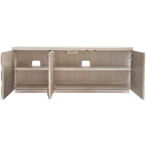 Home Fashion Dolce Credenza White Oak