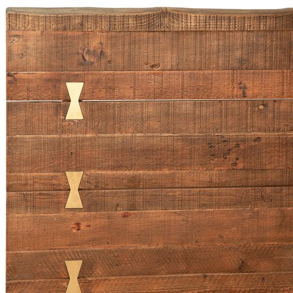 Home Fashion Donita Bed Medium Brown