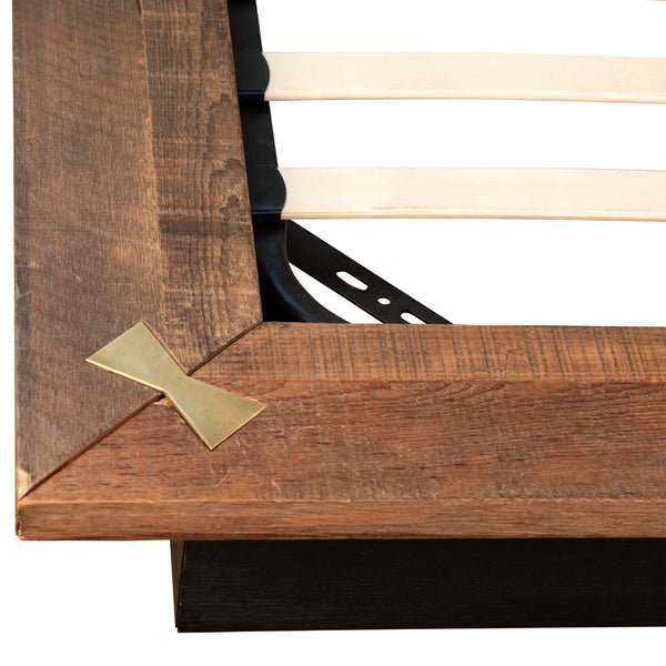 Home Fashion Donita Bed Medium Brown