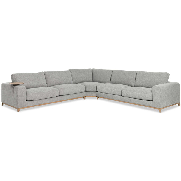 home fashion Donovan Sectional Gray