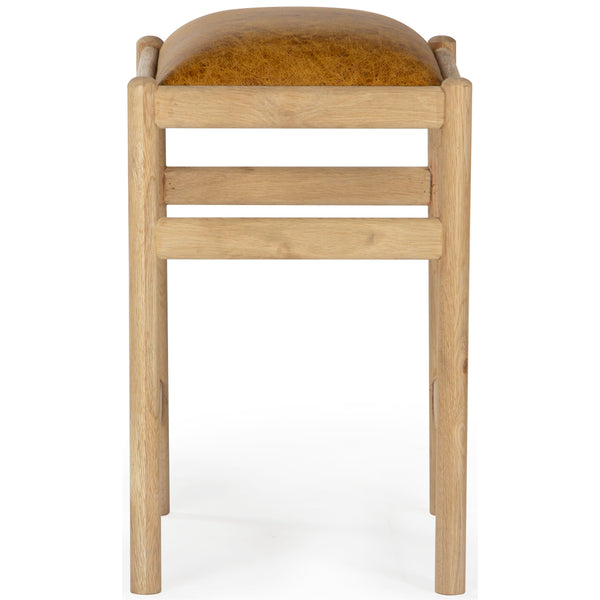 Home Fashion Dove Counter Stool Caramel