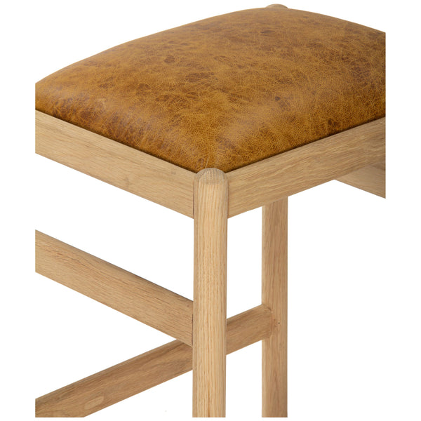 Home Fashion Dove Counter Stool Caramel