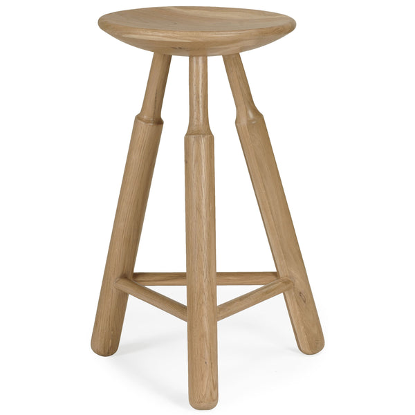 Home Fashion Dowel Counter Stool Natural