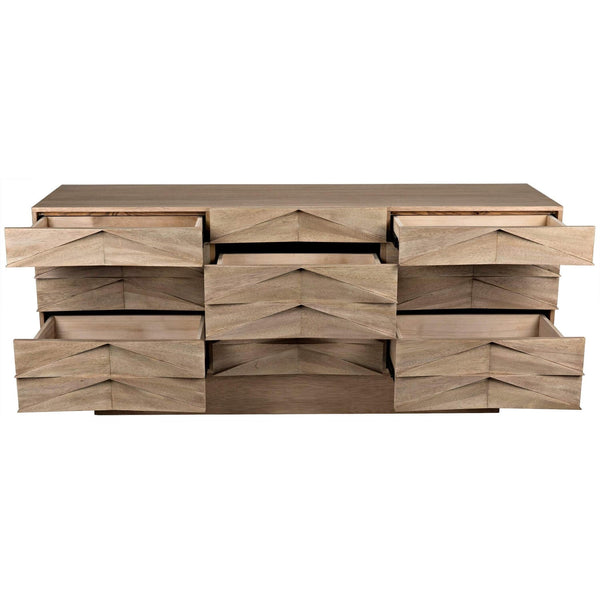 Home Fashion Drake Sideboard Washed Walnut