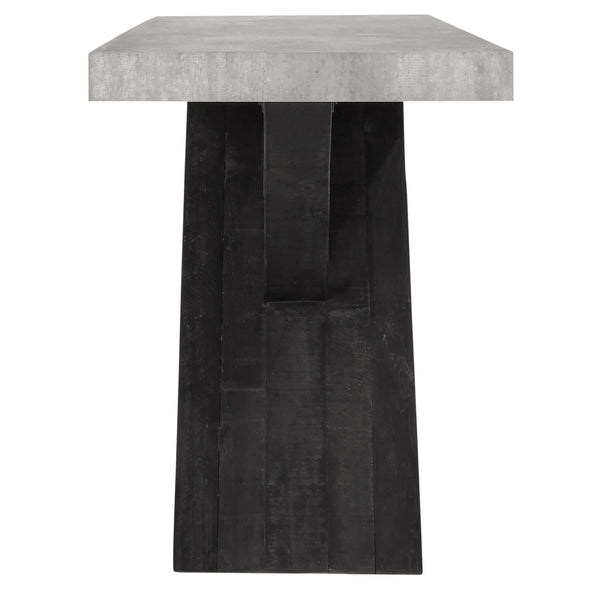 Home Fashion Durant Console Table Carbon Black