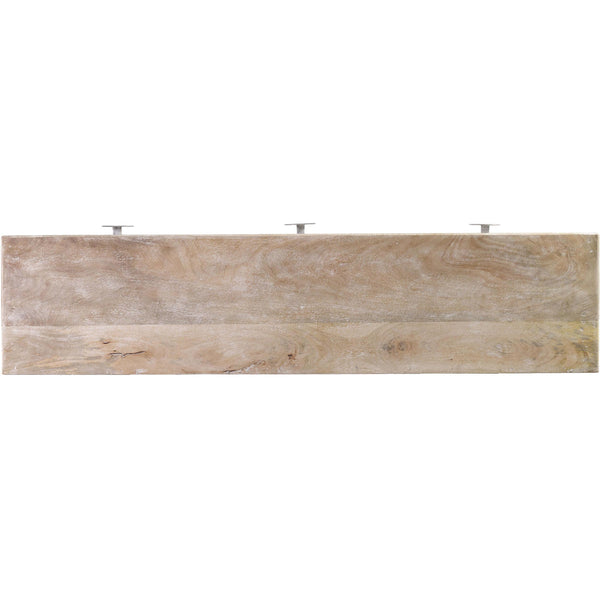 Home Fashion Edlow Entertainment Console Whitewash