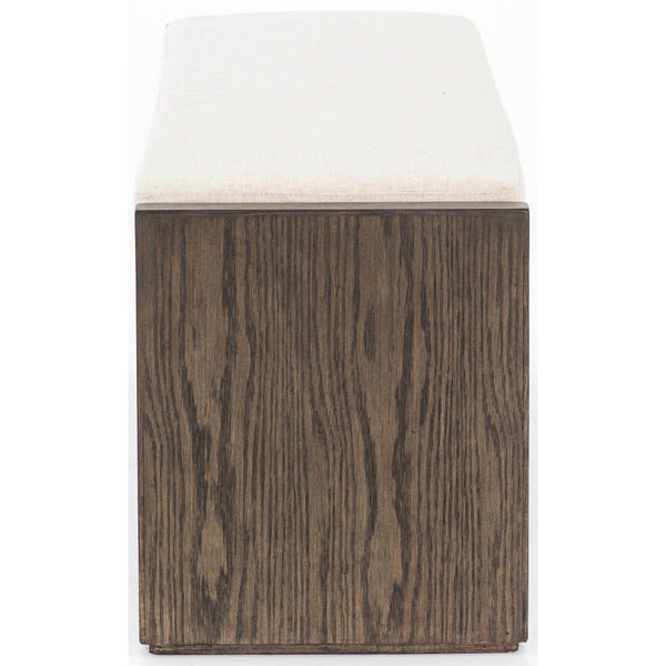 Home Fashion Edmon Bench Savile Flax By Four Hands
