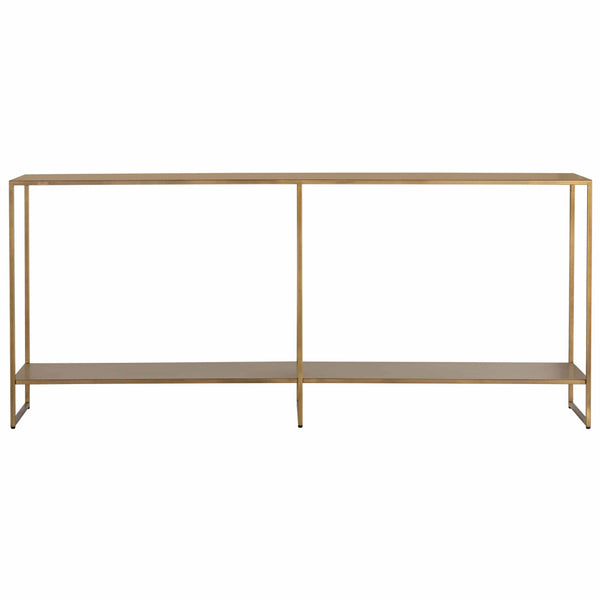 Home Fashion Eiffel Console Table Antique Brass