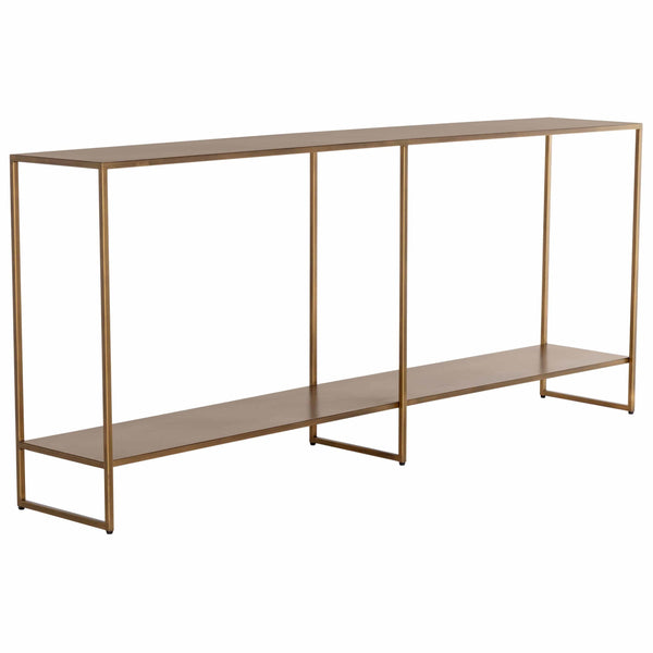home fashion Eiffel Console Table Antique Brass