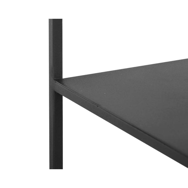 Home Fashion Eiffel Large Low Bookcase Black