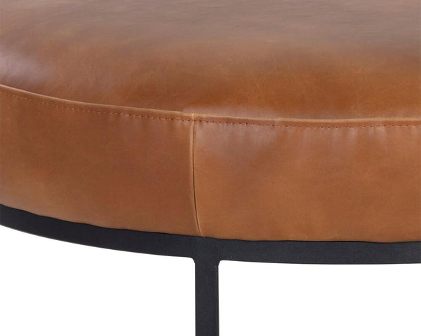 Home Fashion Elgin Ottoman Tobacco Tan