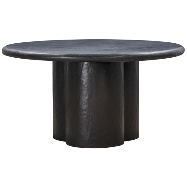 Home Fashion Elika Round Dining Table Black