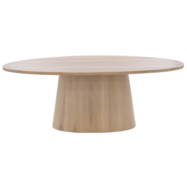 Home Fashion Elina Oval Dining Table Light Oak