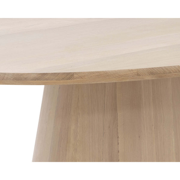 Home Fashion Elina Oval Dining Table Light Oak