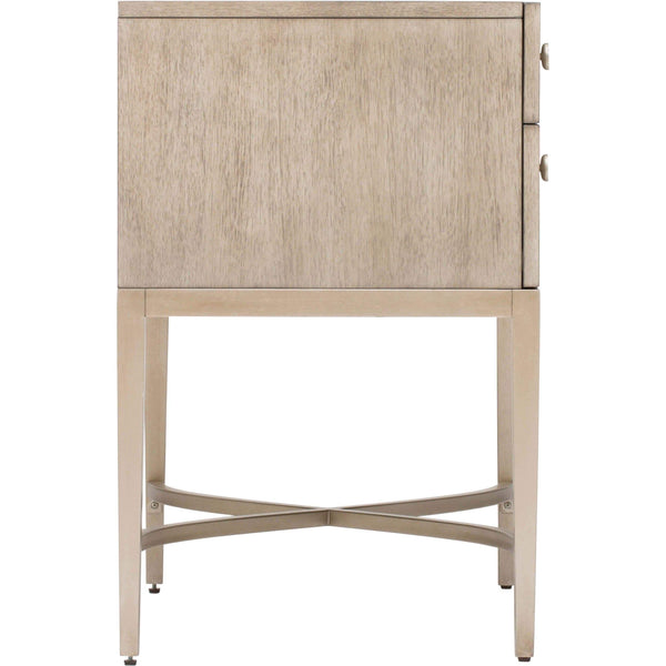 Home Fashion Elixir 2 Drawer Nightstand