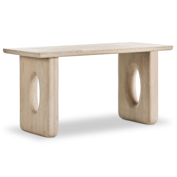 home fashion Eliza Desk White Oak by Four Hands