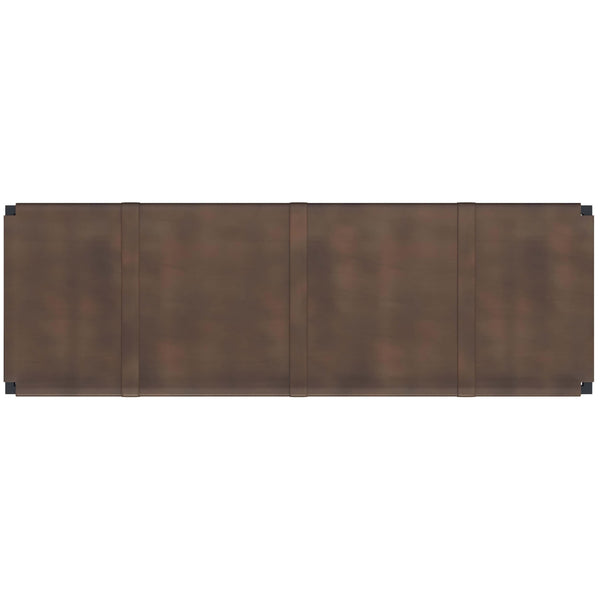 Home Fashion Elon Leather Bench Vintage Cognac