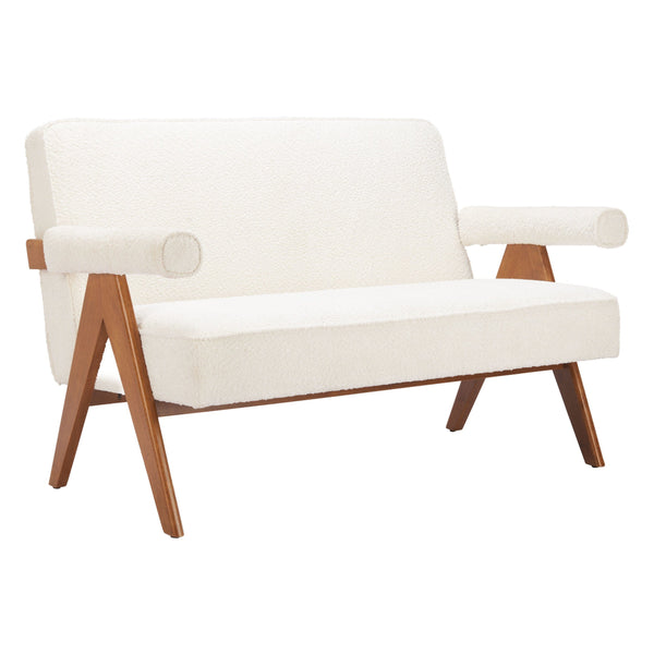 Home Fashion Encanto Loveseat Ivory