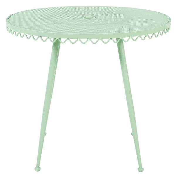 Home Fashion Erica Outdoor Cafe Table Mint Green
