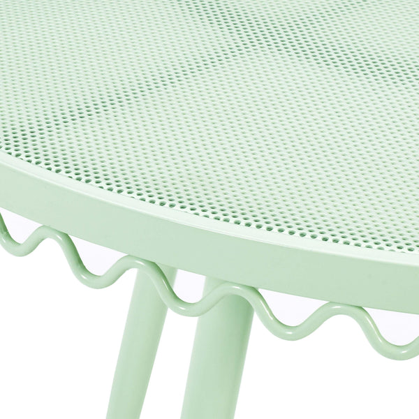 Home Fashion Erica Outdoor Cafe Table Mint Green