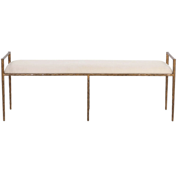 Home Fashion Esai Bench Zenith Alabaster