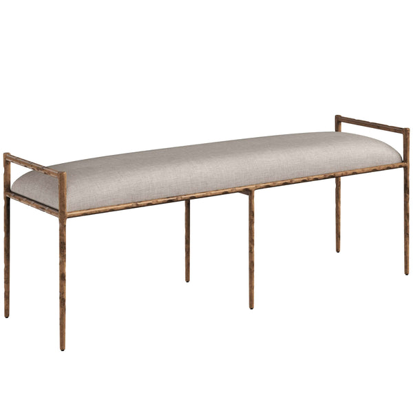 home fashion Esai Bench Zenith Taupe Grey