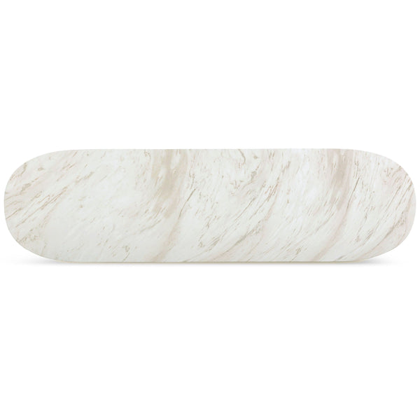 Home Fashion Esme Console Table Faux Marble