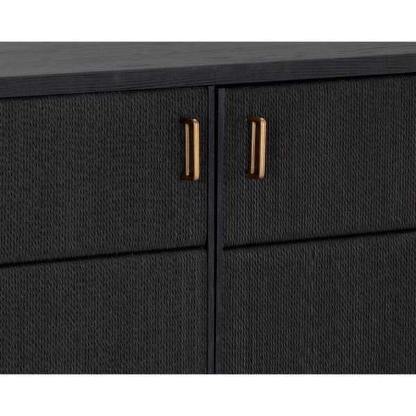 Home Fashion Etienne Sideboard Black