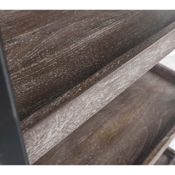 Home Fashion Evan Bookshelf Olive Brown