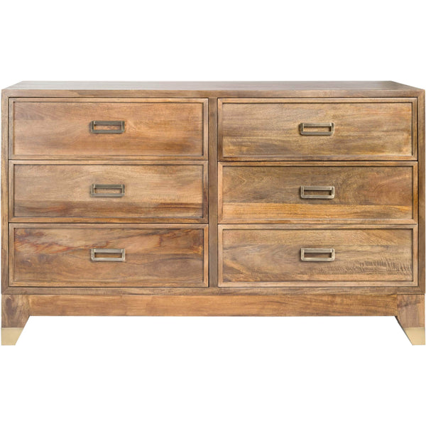 Home Fashion Everette 6 Drawer Dresser