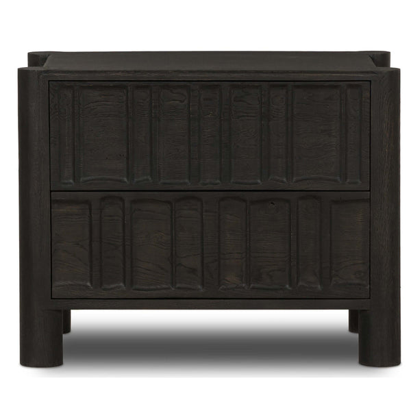 Home Fashion Ezri Nightstand Black By Four Hands