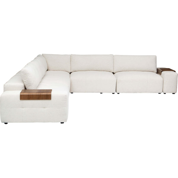 Home Fashion Farley 7 Piece Sectional Nomad Snow