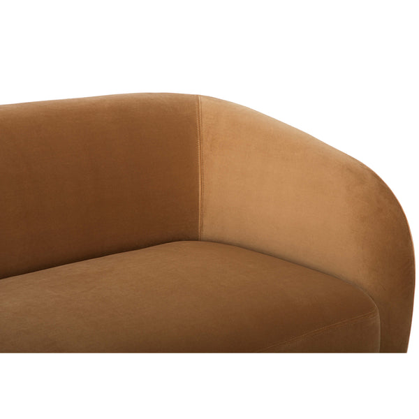 Home Fashion Faye Left Sectional Tan