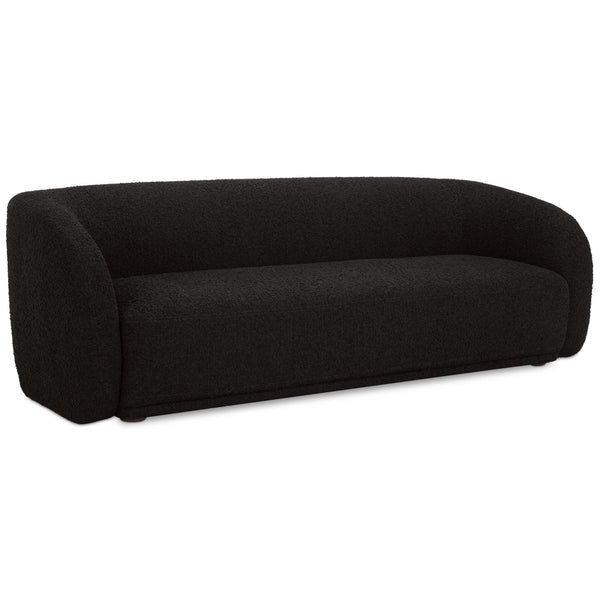 Home Fashion Faye Sofa Black Boucle