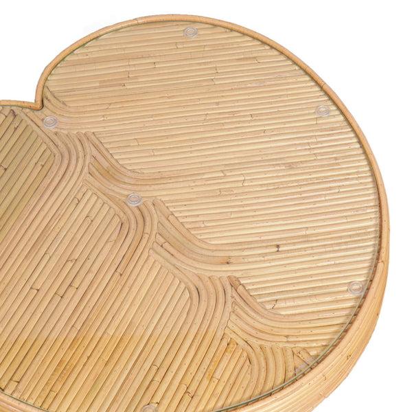 Home Fashion Felicia Lilypad Side Table Natural