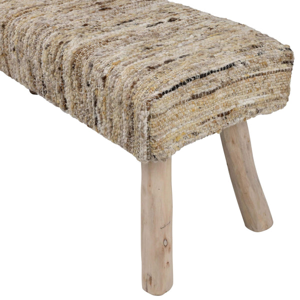 Home Fashion Fidel Bench Natural
