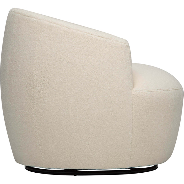 Home Fashion Fiora Swivel Chair Wooly Sand