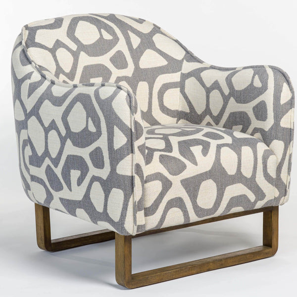 home fashion Fitz Chair Greige Graphic