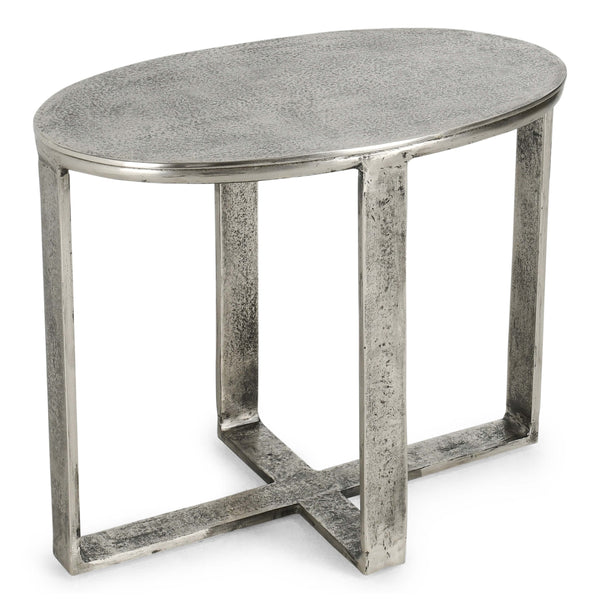home fashion Flores Oval End Table