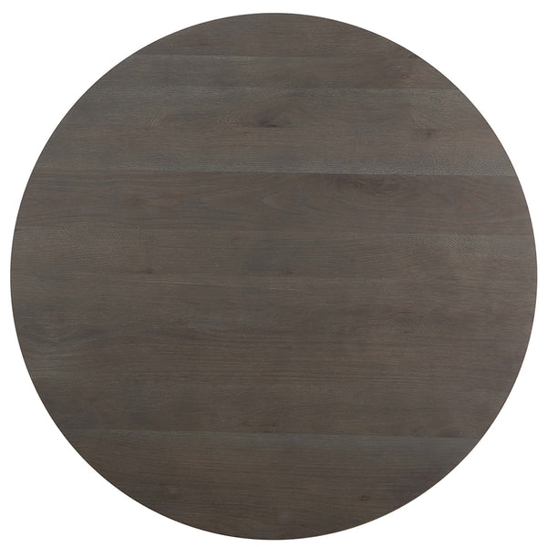 Home Fashion Folke Round Coffee Table Brown