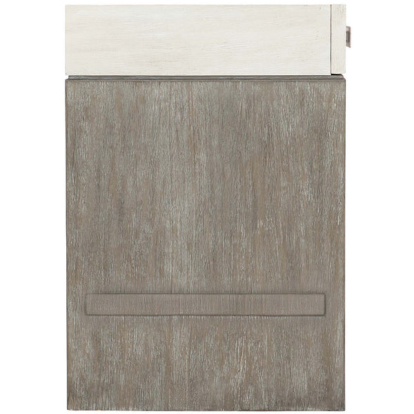 Home Fashion Foundations 1 Drawer Nightstand Linen