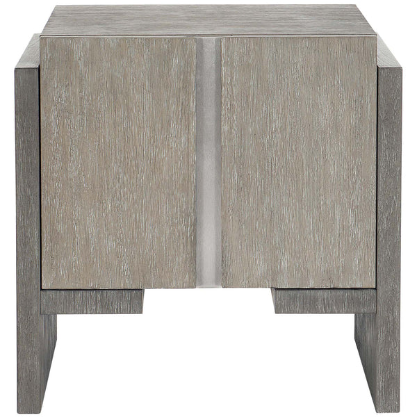 Home Fashion Foundations Side Table Light Shale