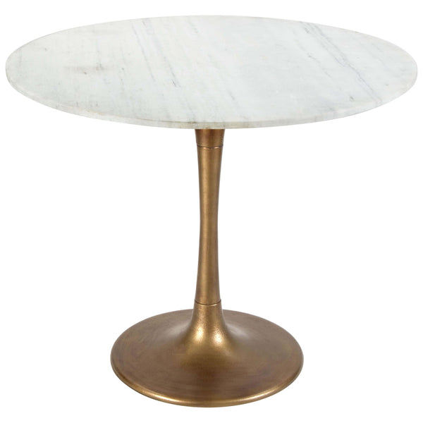 home fashion Fullerton Round Dining Table White