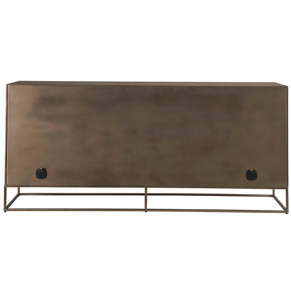 Home Fashion Fusion Credenza Aged Brass