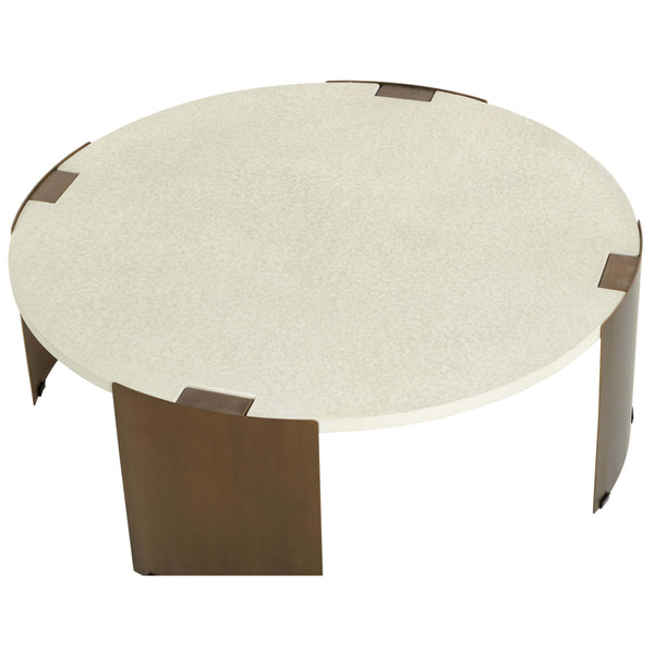 Home Fashion Gallus Coffee Table Bone