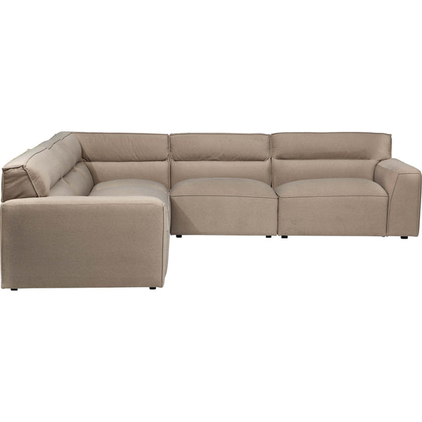 Home Fashion Gemma 5 Piece Sectional Vesper Sand