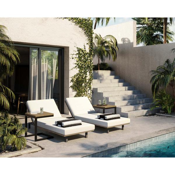 Home Fashion Geneve Outdoor Lounger Palazzo Cream