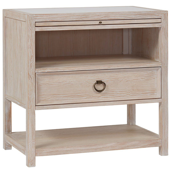 home fashion Getaway 1 Drawer Nightstand Sea Oat